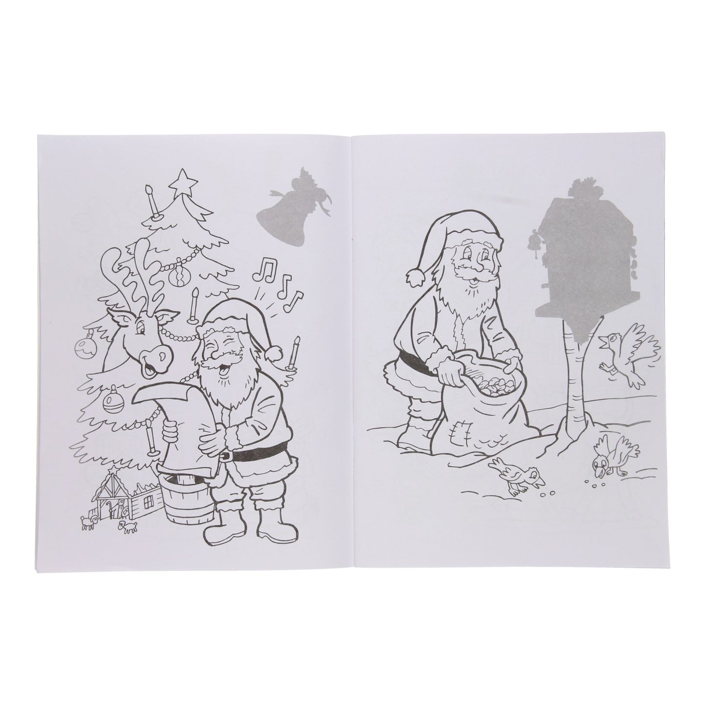 Buch Specials Nederland BV Weihnachten Sticking Colorbook