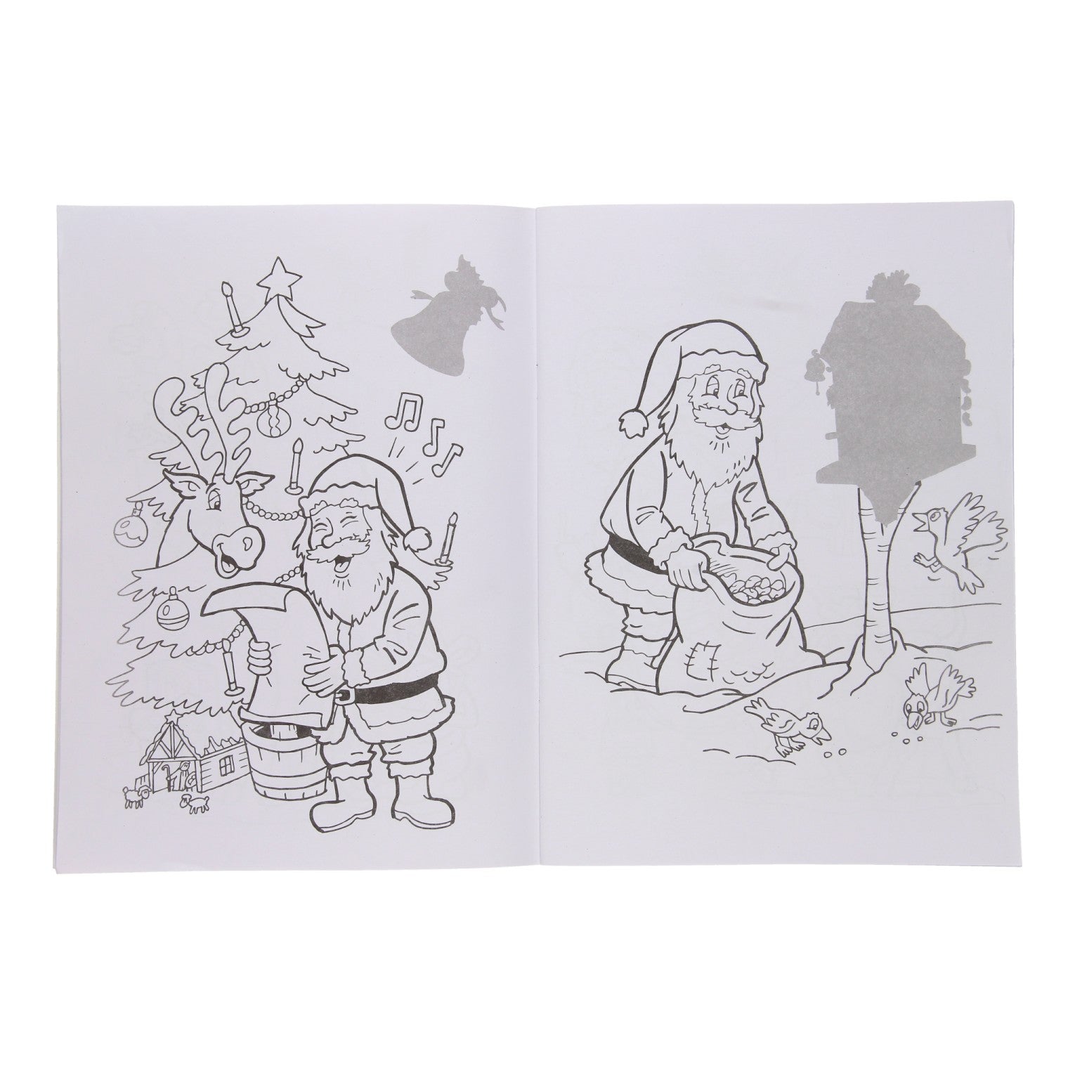 Buch Specials Nederland BV Weihnachten Sticking Colorbook