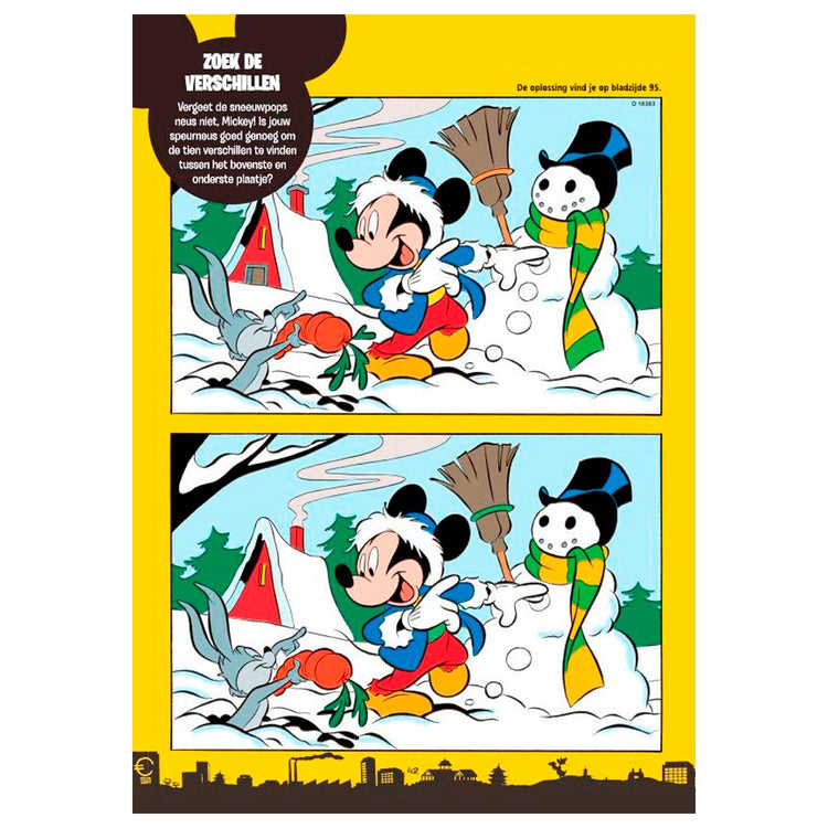 Mickey Mouse Winterbuch