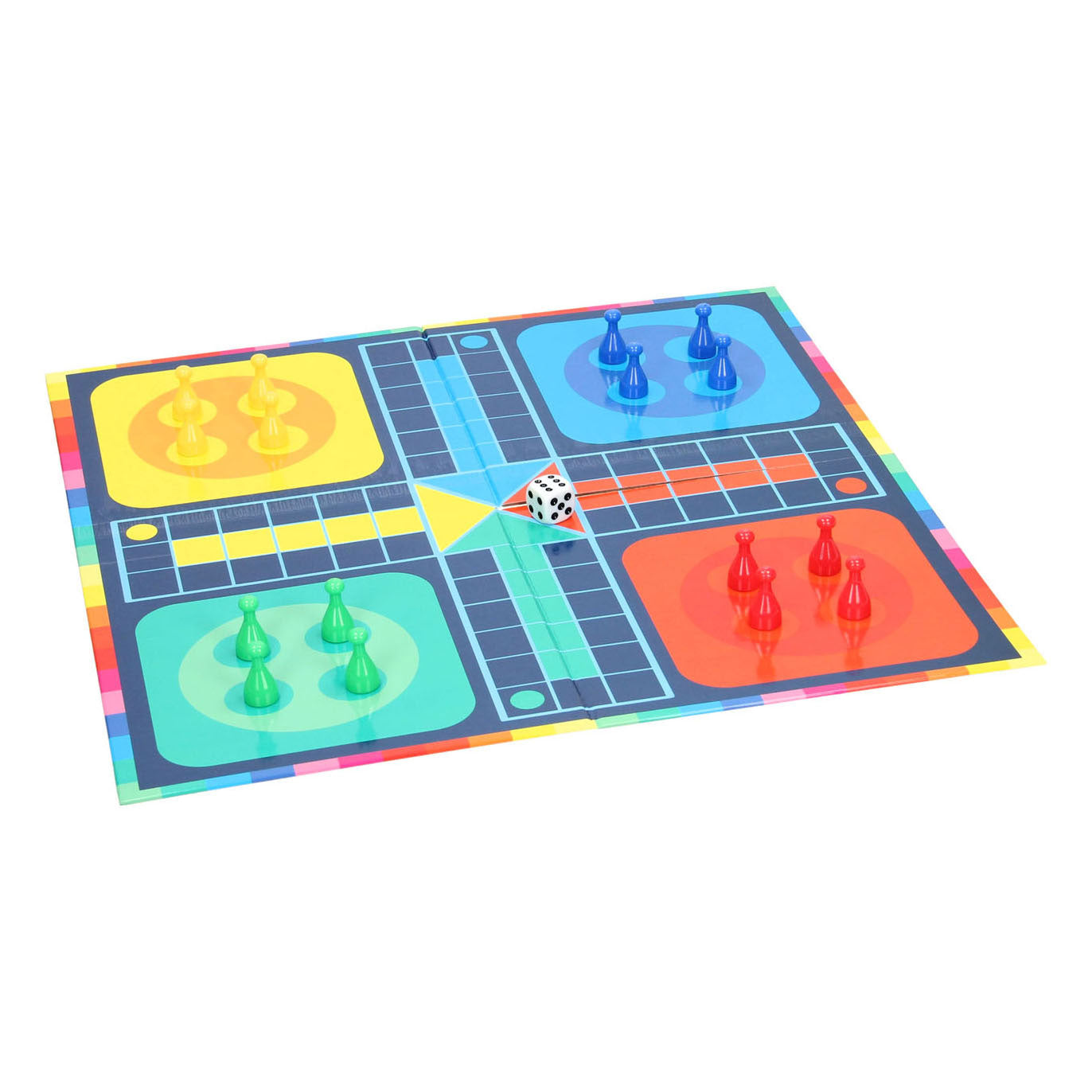 Kinderspiel Ludo Gänse Board 2in1