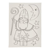 Leinwand Malerei Sinterklaas - afbeelding 4