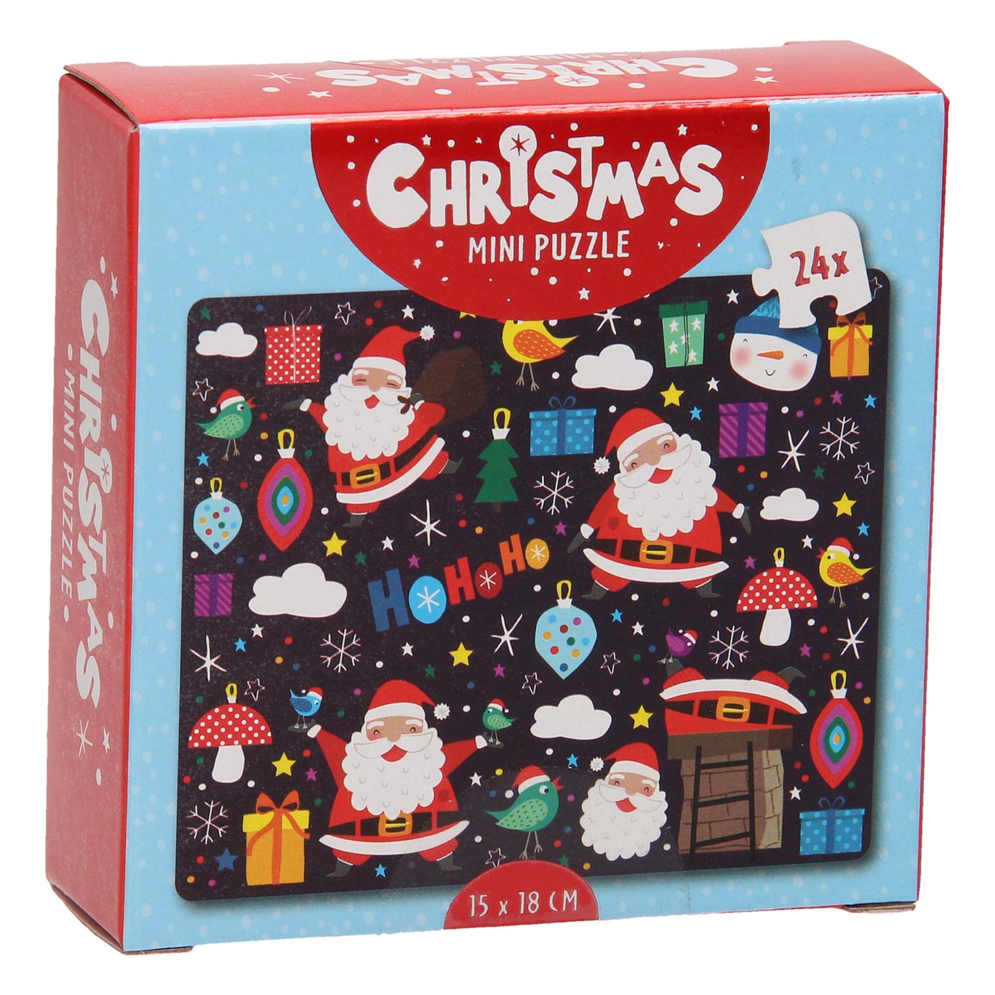 Mini -Puzzle Weihnachten, 24st.