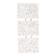 Leinwand Malerei Set Space, Set von 3 Teilen