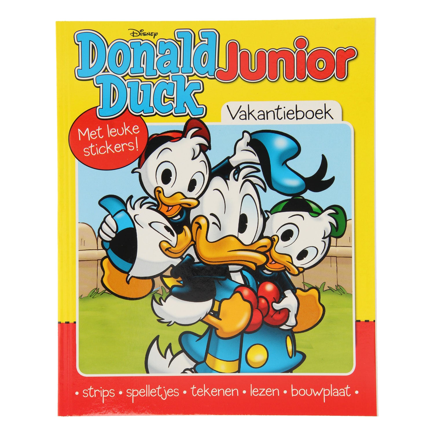 Donald Duck Junior Holiday Book mit Aufklebern