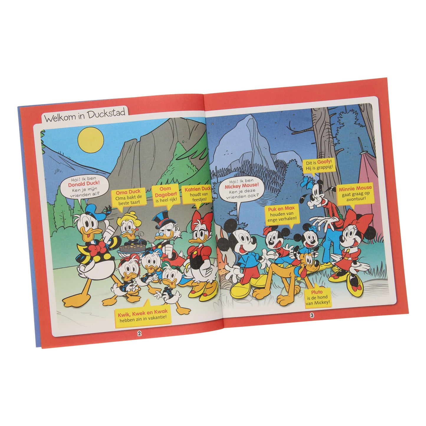 Donald Duck Junior Holiday Book mit Aufklebern