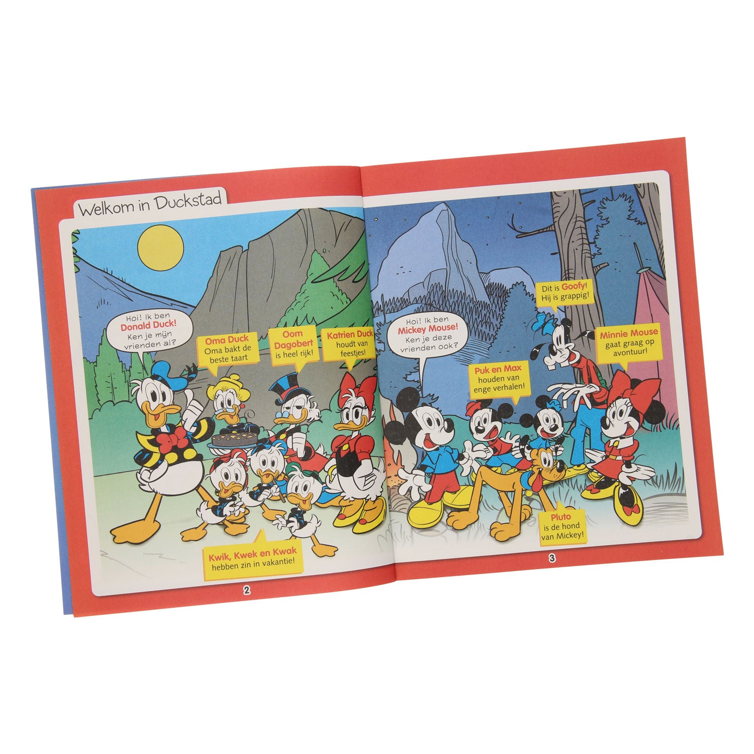 Donald Duck Junior Holiday Book mit Aufklebern