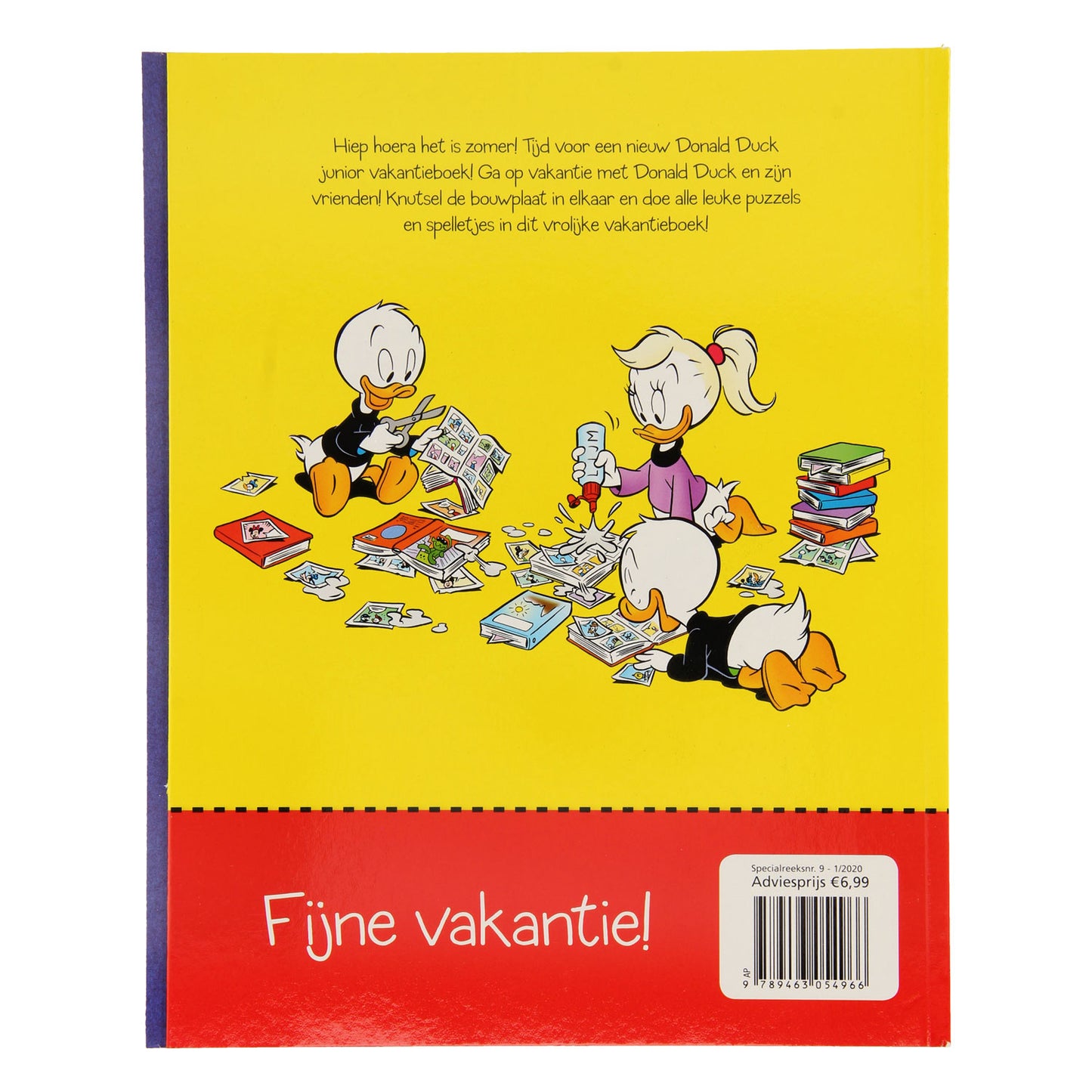 Donald Duck Junior Holiday Book mit Aufklebern