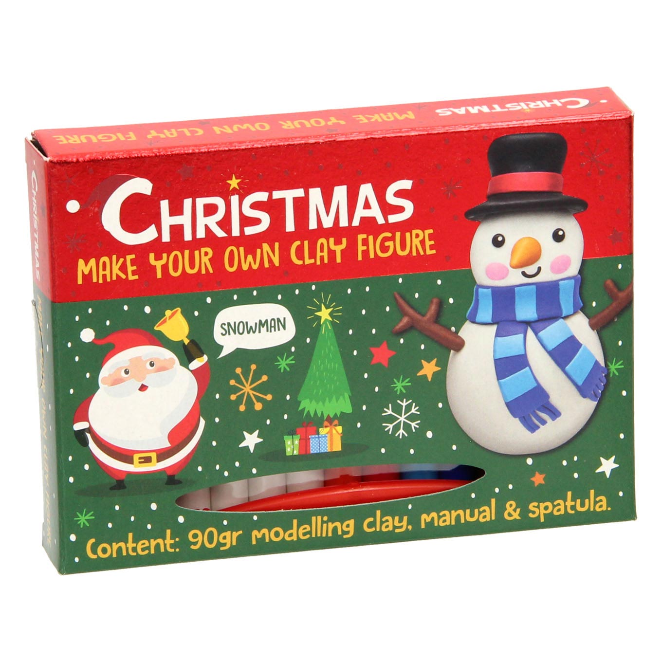 Wins Holland stellt Ihre eigene Weihnachtsfigur aus Ton her – 90 g. Ton