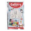Behandlungssatz: Malbuch, Wachs Crayons Stickerel Christmas