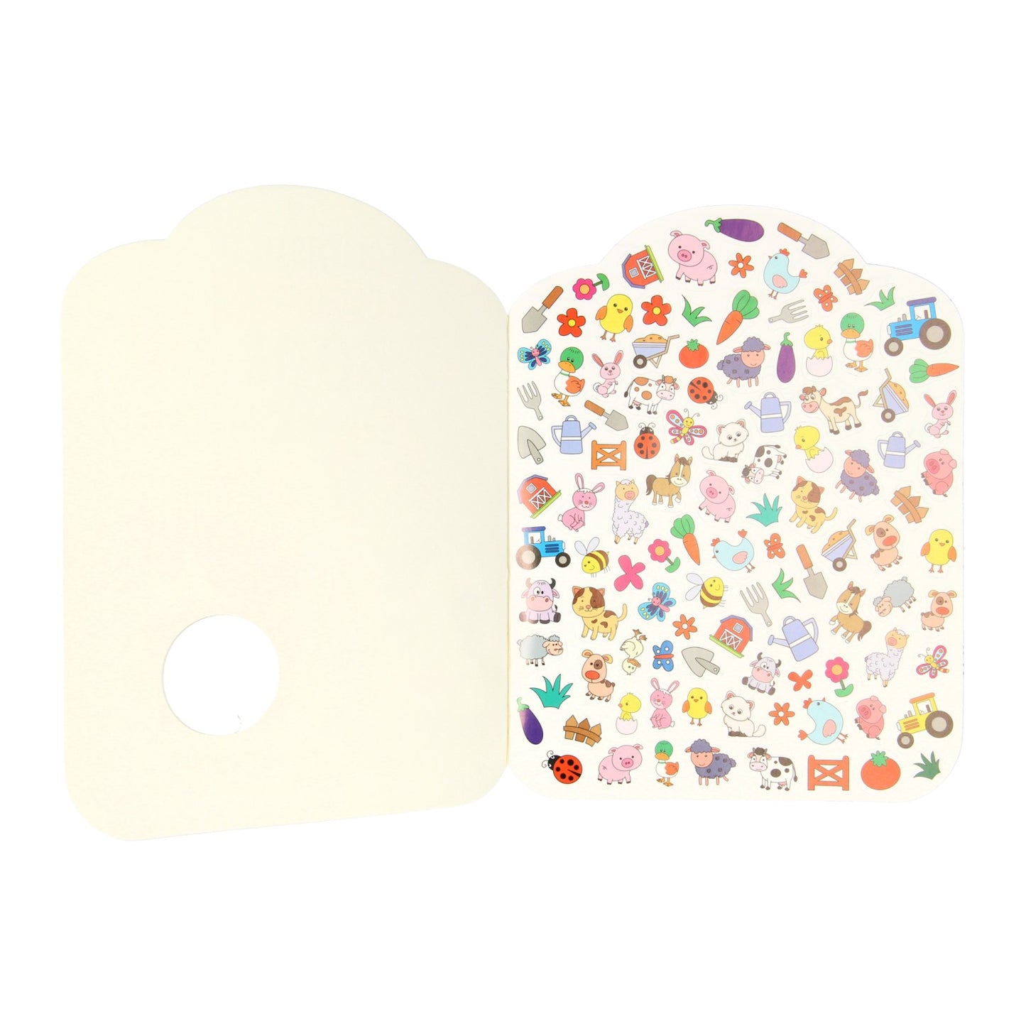 Fantastico Farbe und Aufkleberbuch - Farm