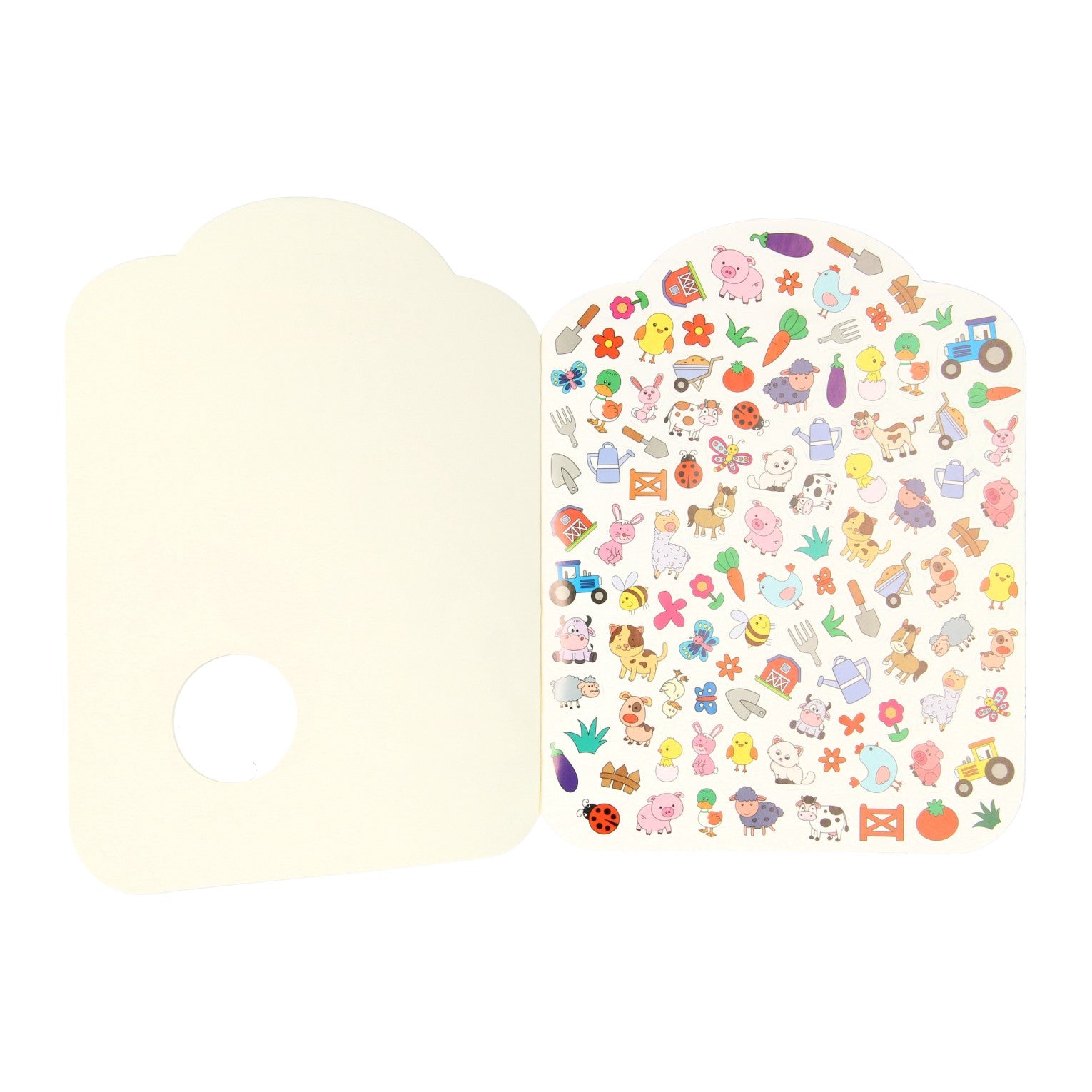 Fantastico Farbe und Aufkleberbuch - Farm