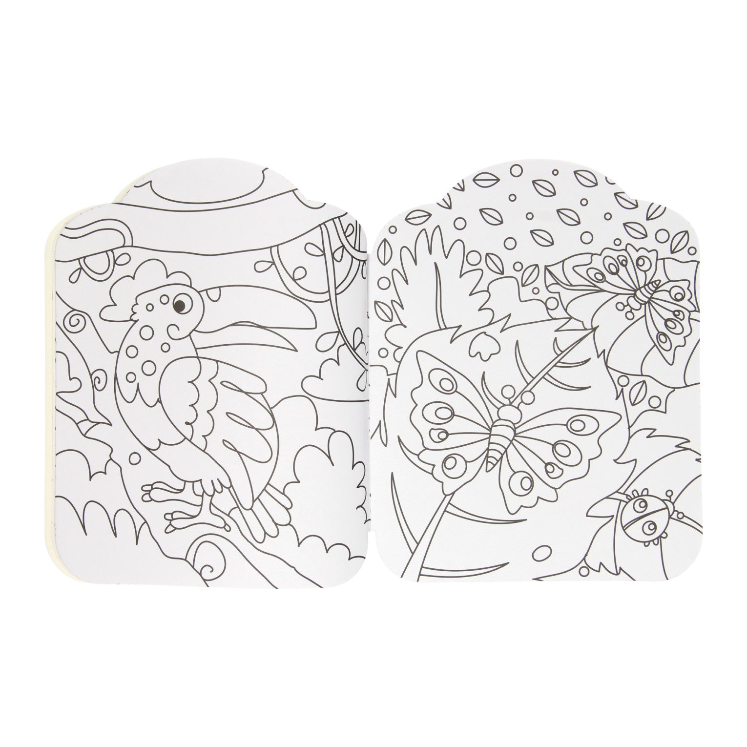 Gewinnt Holland Fantastico Colors Stickerbook Jungle