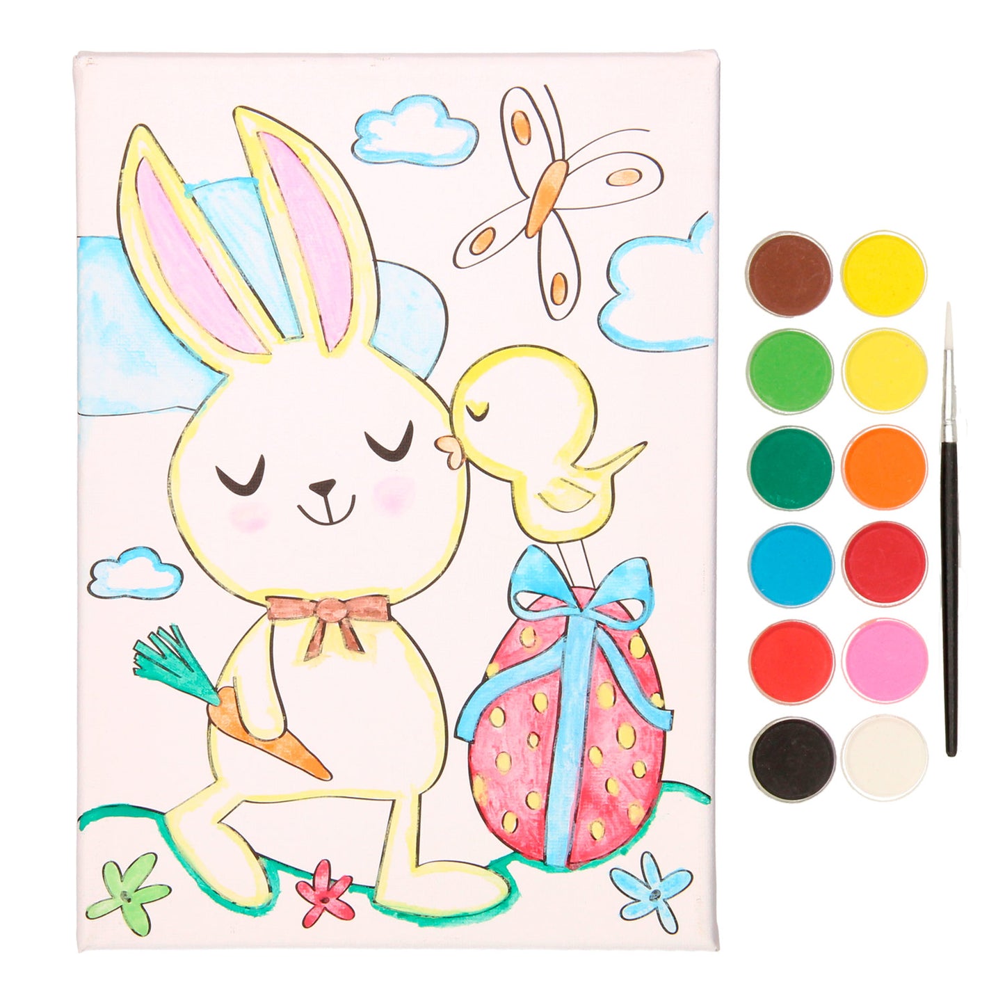Machen Sie Ihre eigene Leinwand, die Ostern malt