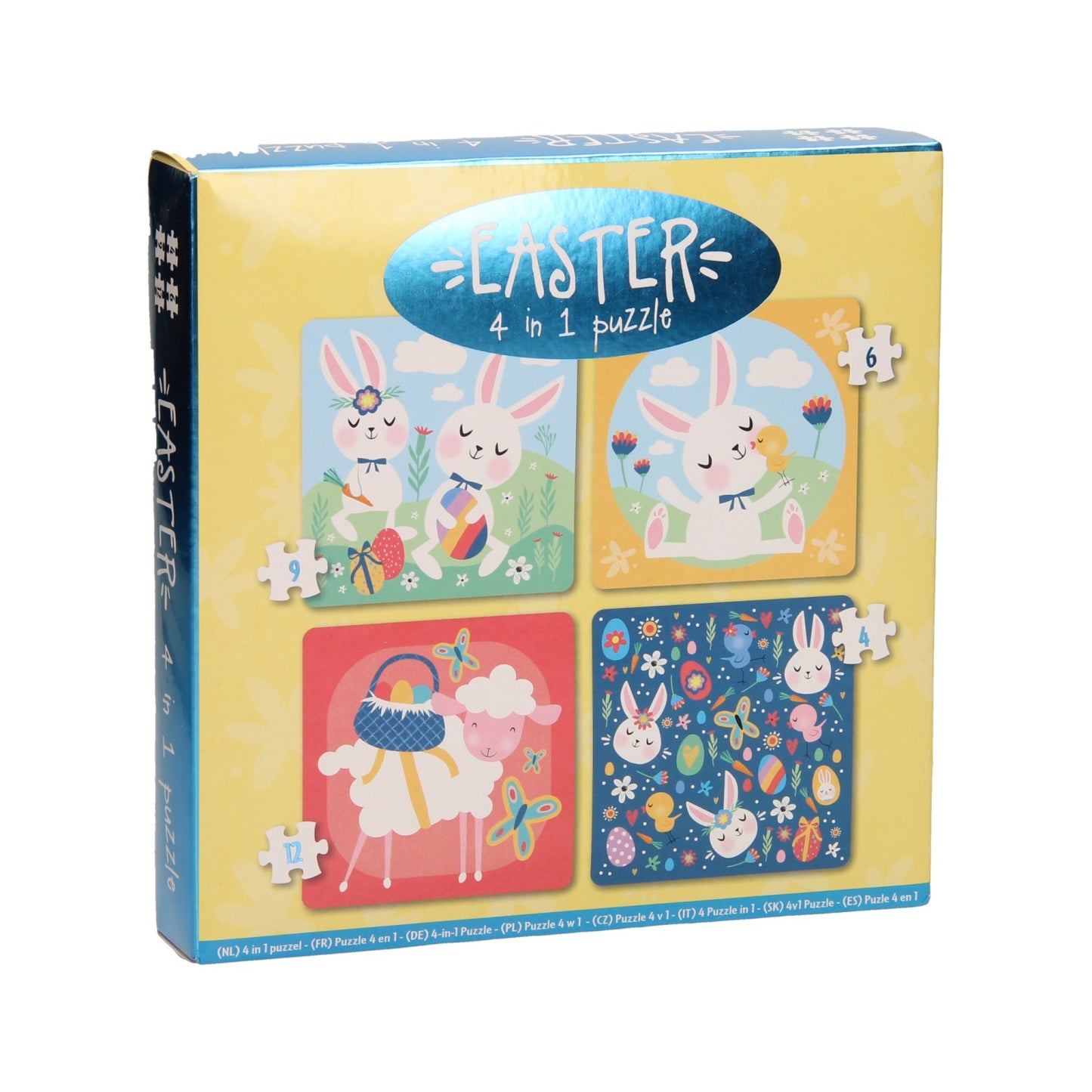 Kinder Puzzle Ostern, 4in1