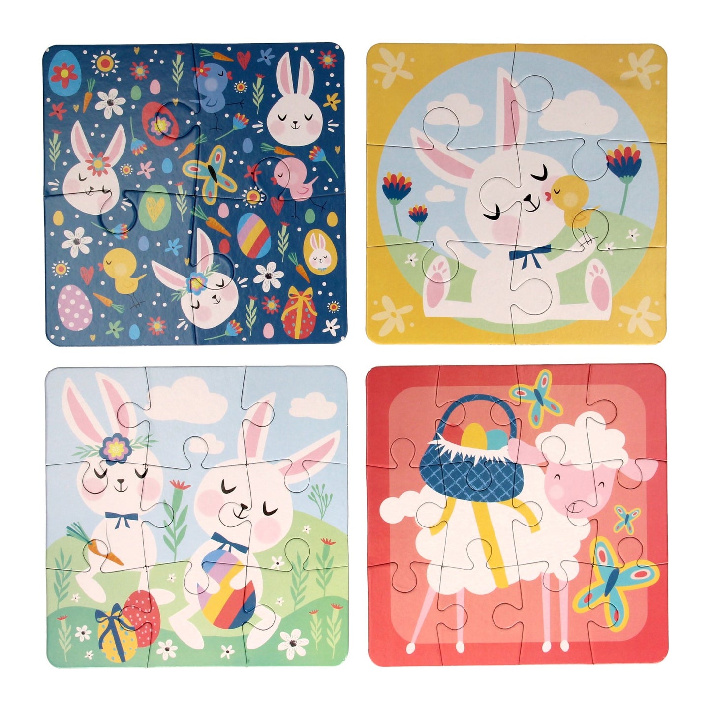 Kinder Puzzle Ostern, 4in1