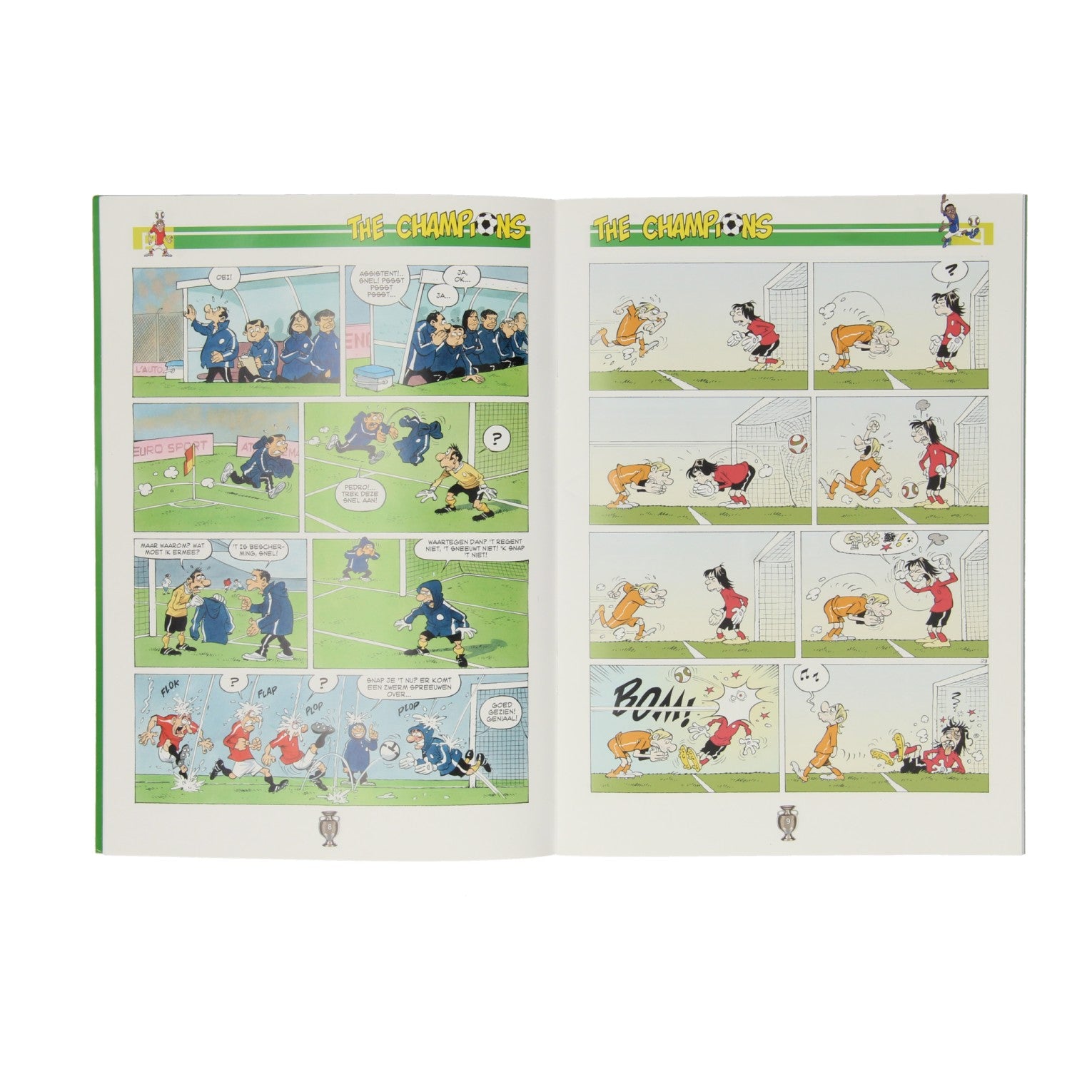 Gewinnt Holland den Champions 16 Comic -Buch