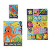 Set Set Underwater World: Malbuch, Wax Crayons Aufkleberblatt