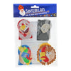 Machen Sie Ihren eigenen Filzfinger Pops Sinterklaas, 4st.