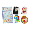 Machen Sie Ihren eigenen Filzfinger Pops Sinterklaas, 4st.
