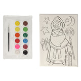 Leinwand Sinterklaas Maleset - afbeelding 1