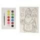 Leinwand Sinterklaas Maleset