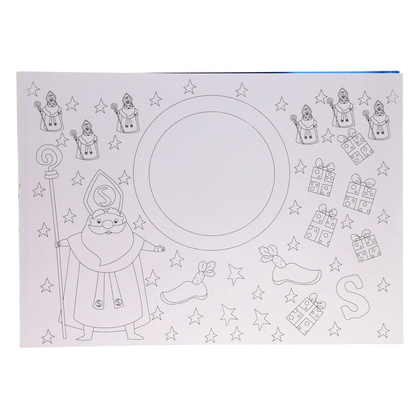 SCAPEMATS Colorbook Sinterklaas, 12st.