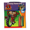 Buch Specials Nederland Bv Looney Tunes Colorbook Box mit farbigen Stiften