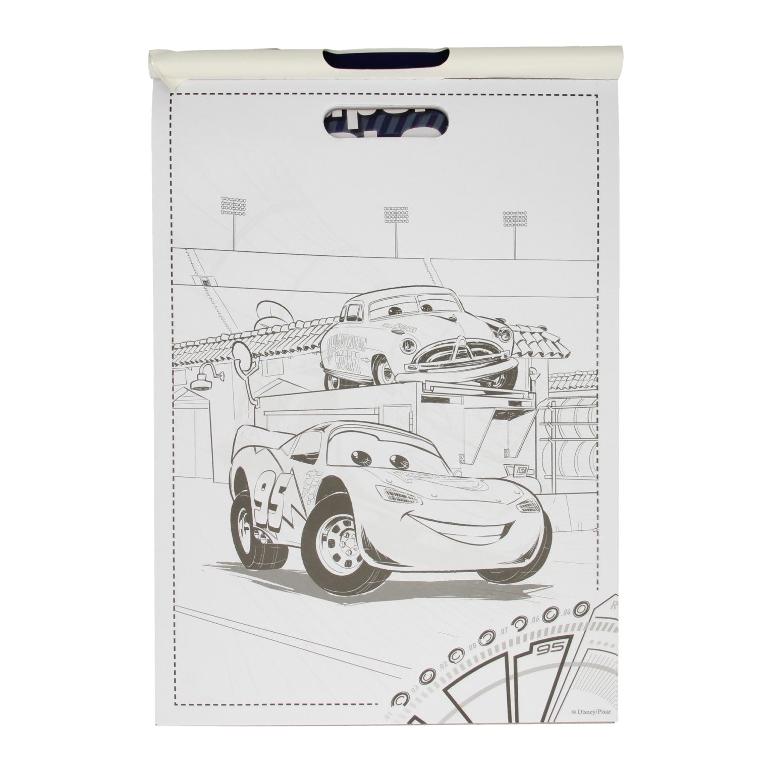 Walt Disney Super Colorbook Autos