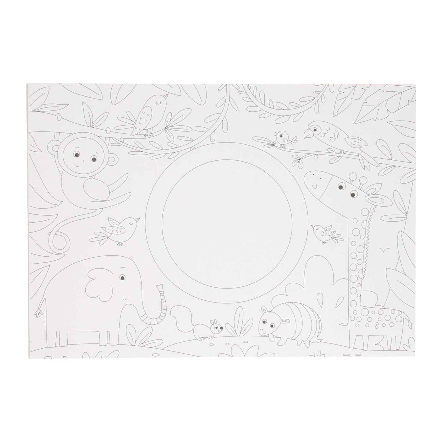 Placemat Colorbook - Dschungel