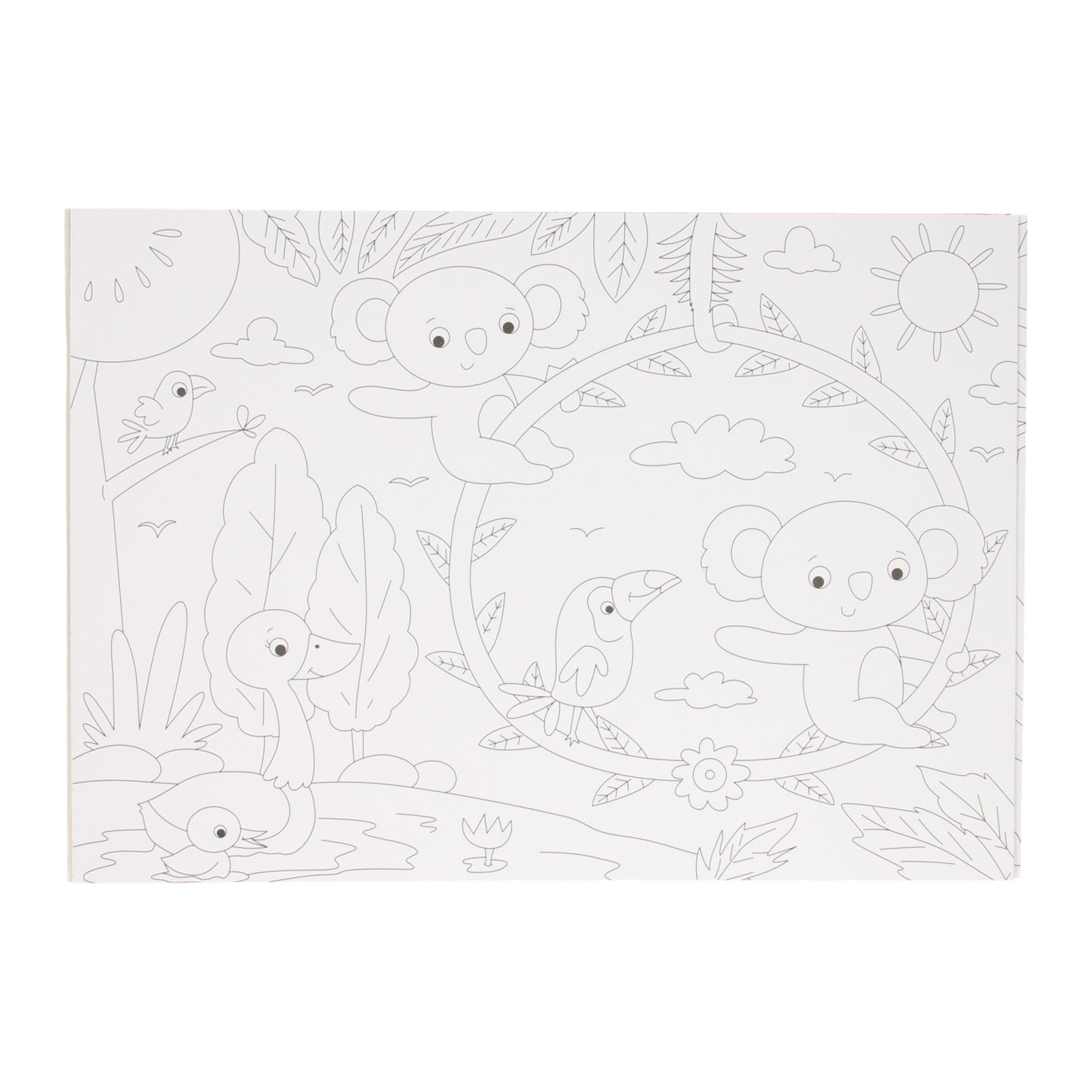Placemat Colorbook - Dschungel