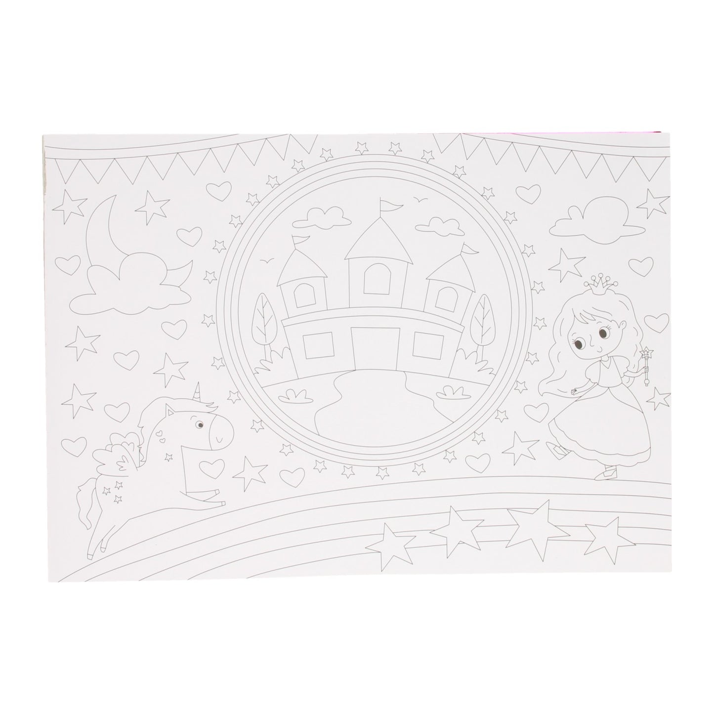 Placemat Malbuch - Einhorn