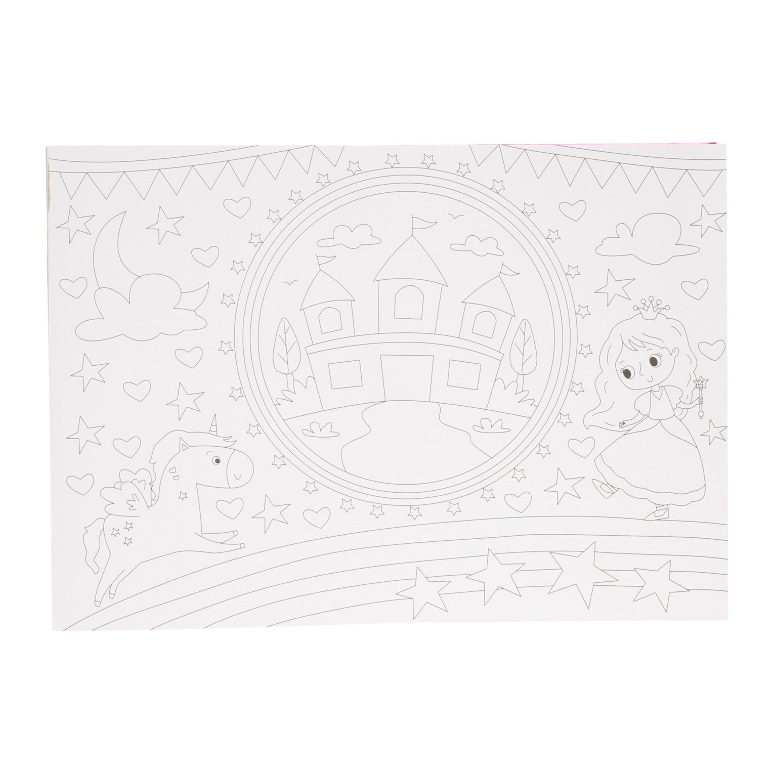 Placemat Malbuch - Einhorn