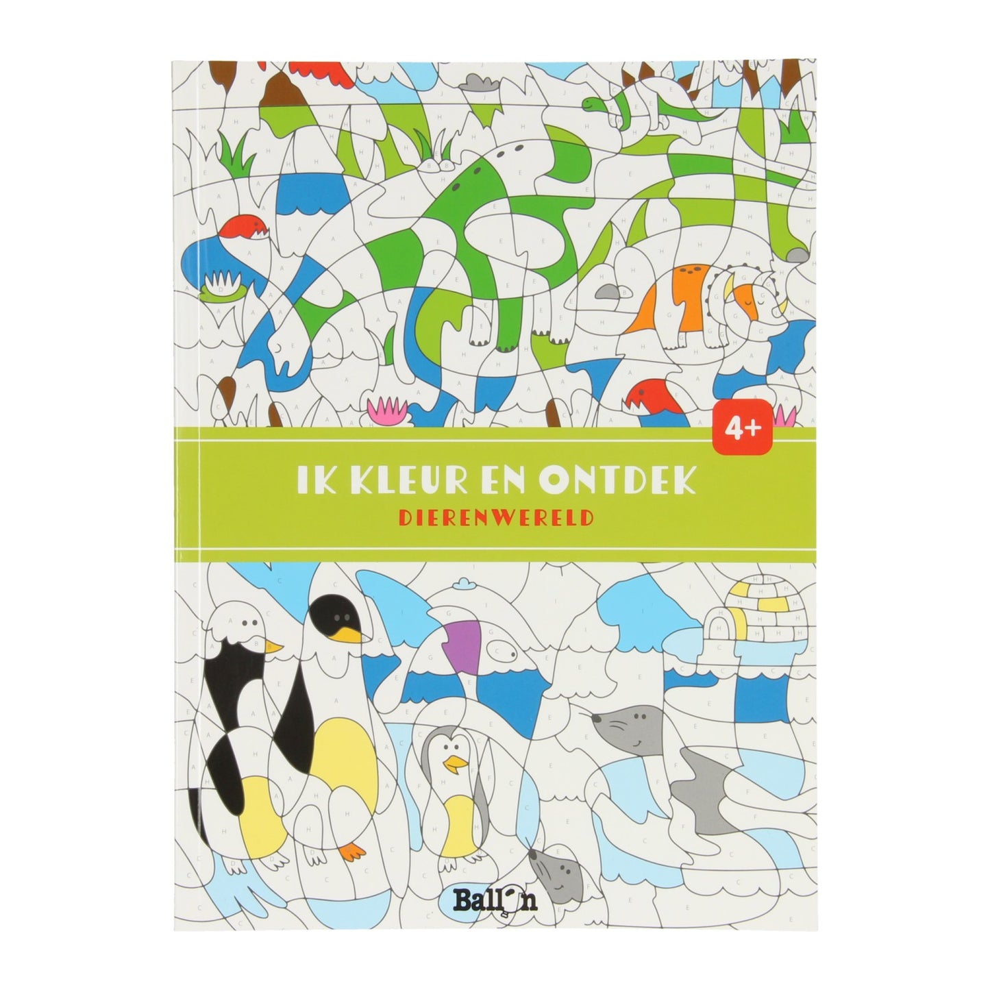 Standard -Publisher -Code -Farbbuch Animal World