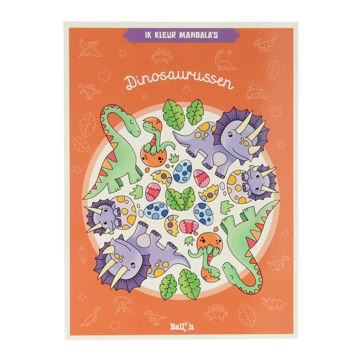 Gewinnt Holland I Color Mandalas Dinosaurier