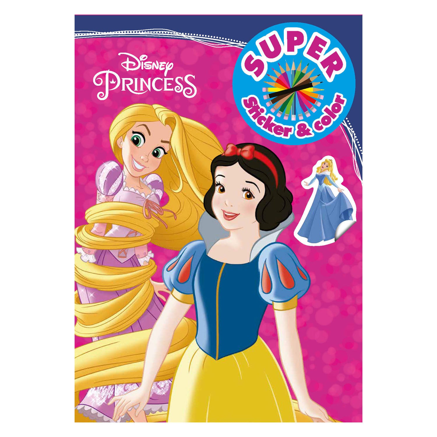 Buch Specials Nederland BV Princess Sticker Colorbook