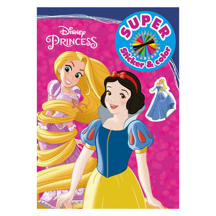 Buch Specials Nederland BV Princess Sticker Colorbook