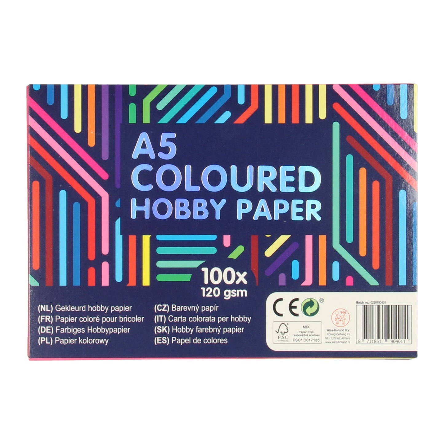 Gewinnt Holland farbige Hobbypapier A5