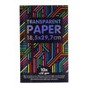 Gewinnt Holland transparentes Papier gefärbt, 10st.