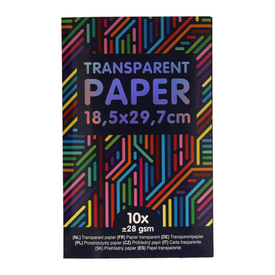 Gewinnt Holland transparentes Papier gefärbt, 10st.