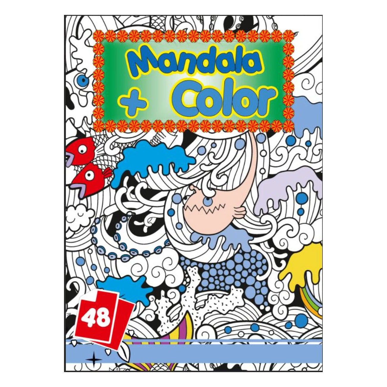 Gewinnt Holland Mandala Farbbuch, 48PAG