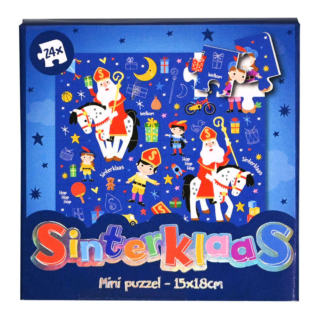 Gewinnt Holland Mini Puzzle Sinterklaas, 24st.