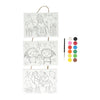 Canvas Collage Sinterklaas Lack -Set, 3st.