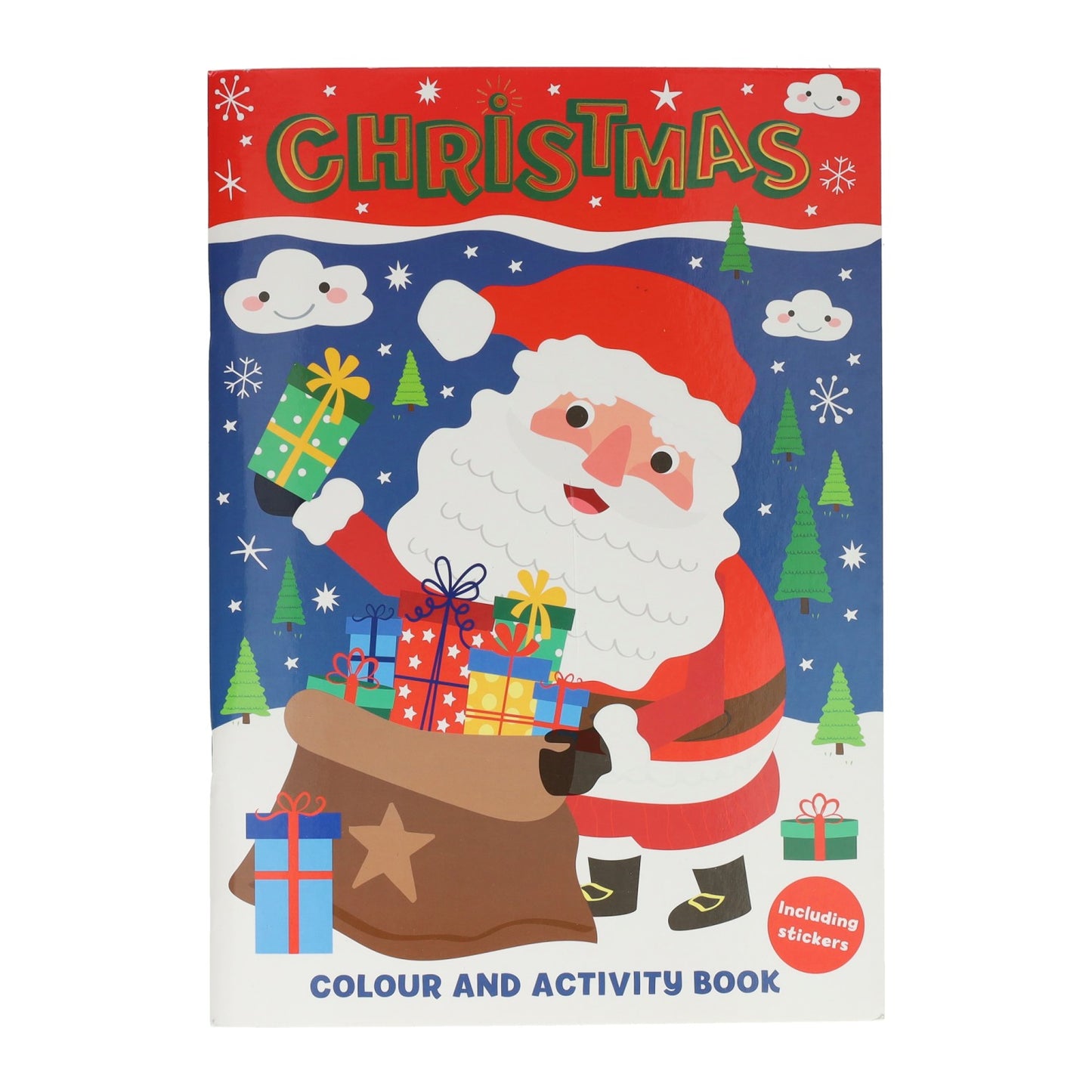 Farben Aktivitätsbuch A4 Weihnachten