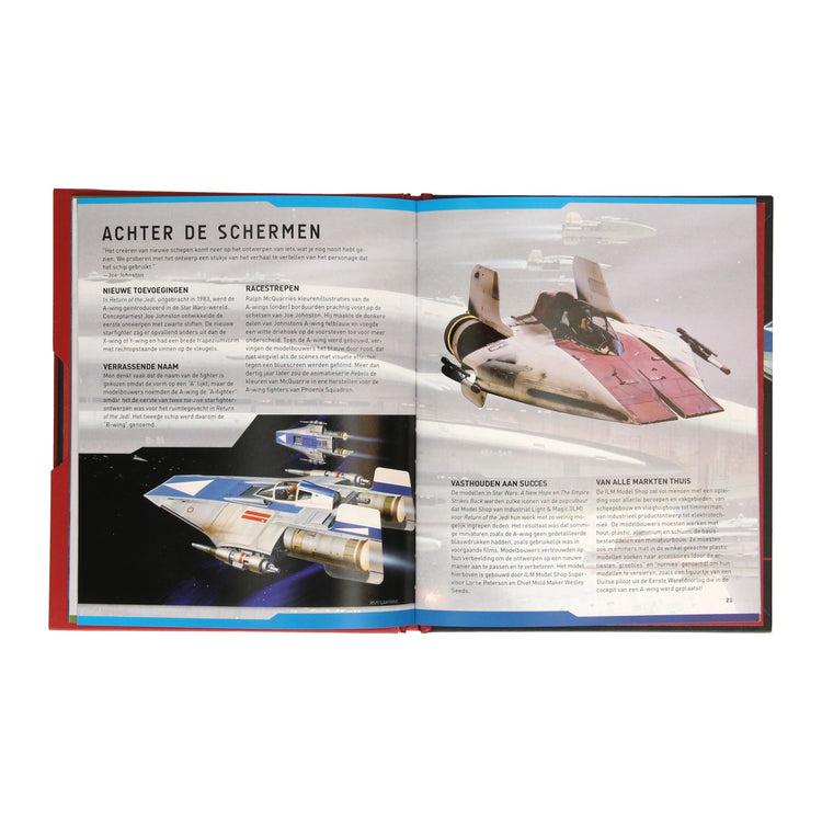Gewinnt Holland Star Wars A-Wing Deluxe-Buch mit Holzgebäudemodell