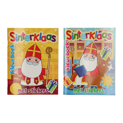 Buchspezialitäten Niederlande, z. B. Sinterklaas-Malbuch mit Aufklebern
