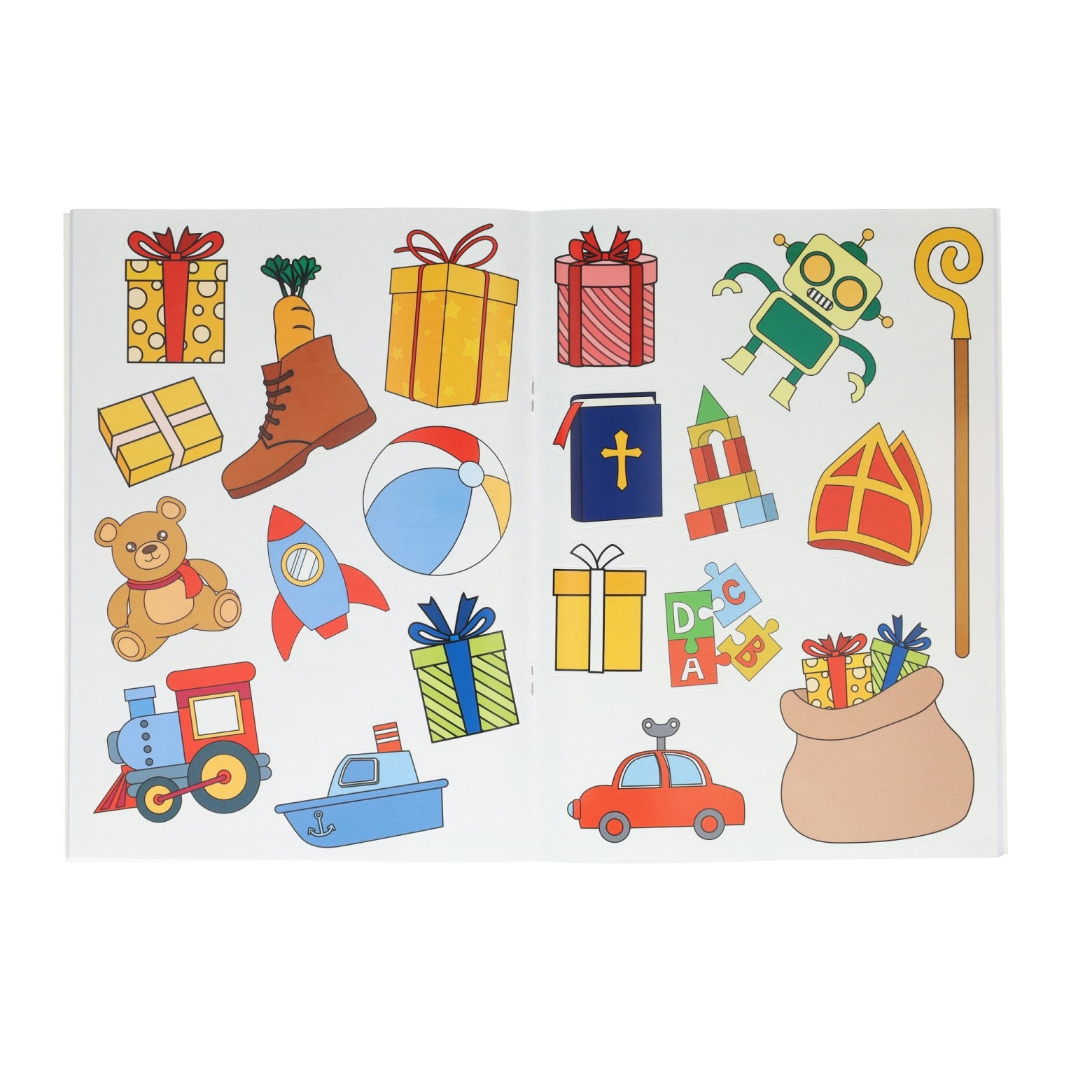 Buch Specials Nederland BV Sinterklaas Sticking Malbuch