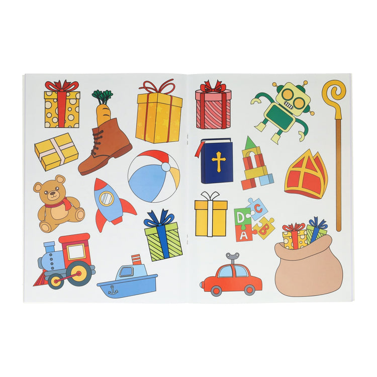 Buch Specials Nederland BV Sinterklaas Sticking Malbuch