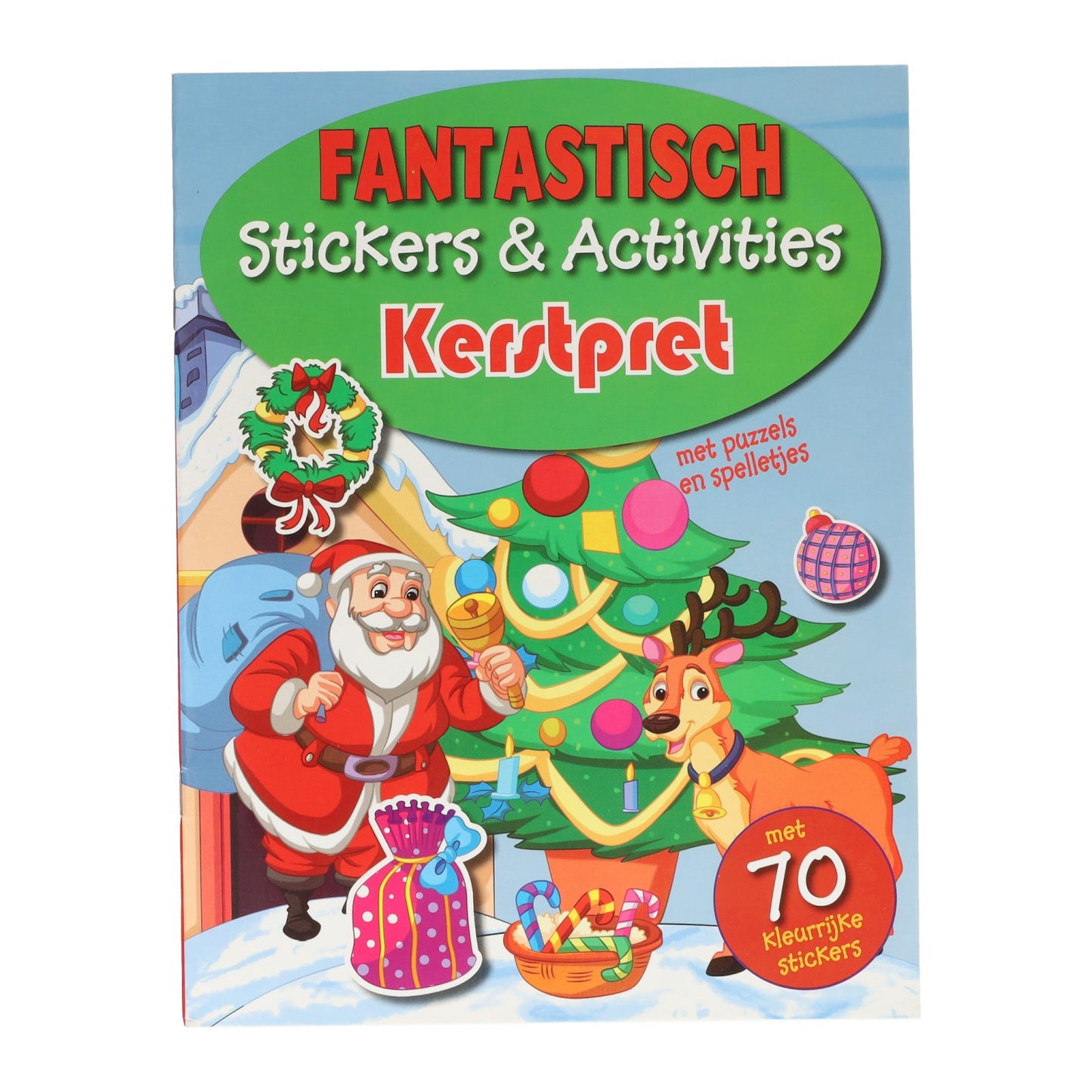 Buch Specials Nederland BV Fantastische Aufkleber -Aktivitäten Weihnachtsspaß