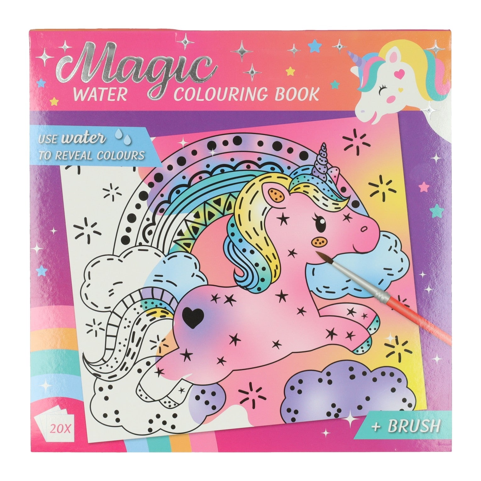 Gewinnt Holland Magic Aquarell-Farbblock-Einhorn