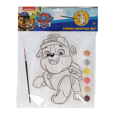 Wins Holland Leinwandgemälde Paw Patrol – Trümmer – inkl. Pinsel und 6 Farben